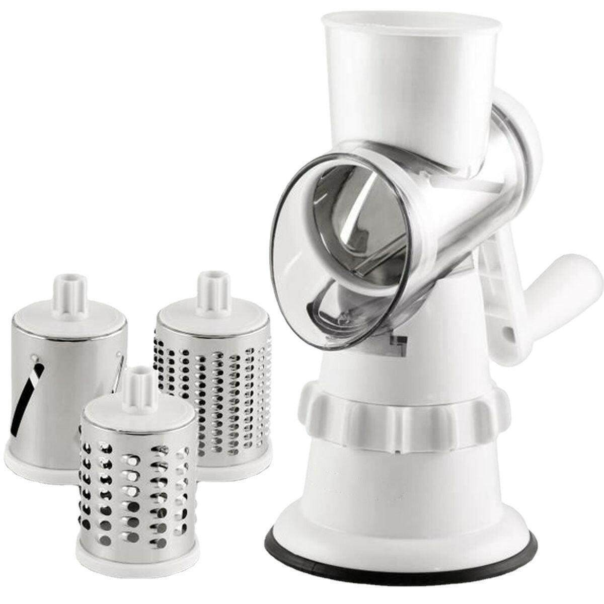 3 In 1 Vegetable Slicer Manual Kitchen Accessories Grater For Vegetable Cutter Round Chopper Mandolin Shredder Potato Home Kitchen Supplies Kitchen Gadgets - Mubimart