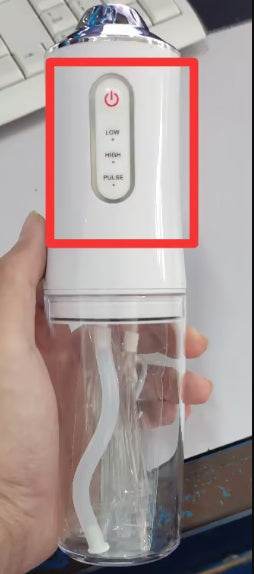 3 Modes Oral Irrigator USB Rechargeable Water Floss Portable Dental Water Flosser Jet 240ml Irrigator Dental Teeth Cleaner - Mubimart