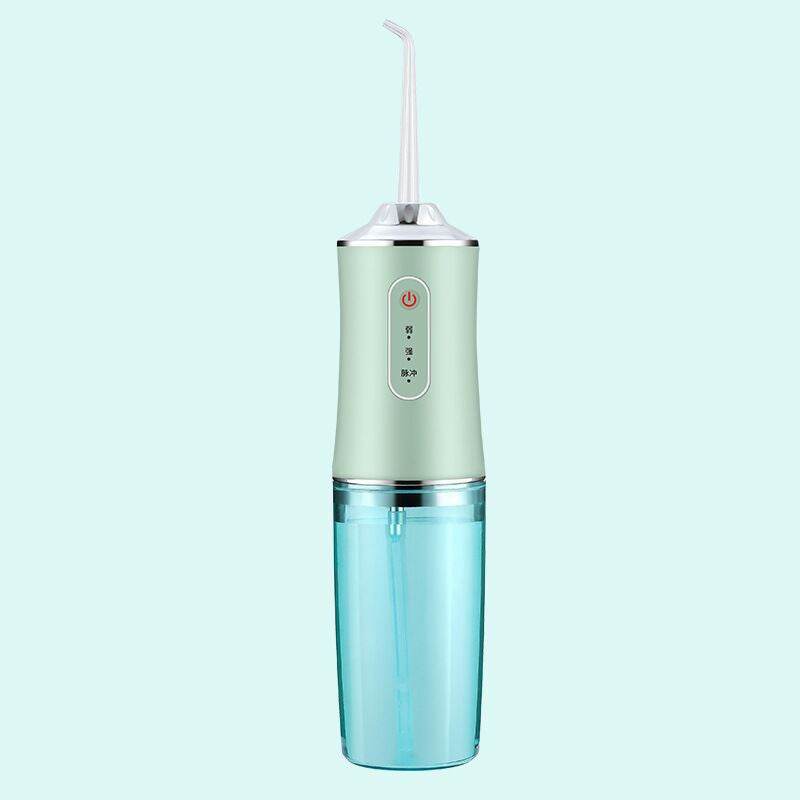 3 Modes Oral Irrigator USB Rechargeable Water Floss Portable Dental Water Flosser Jet 240ml Irrigator Dental Teeth Cleaner - Mubimart