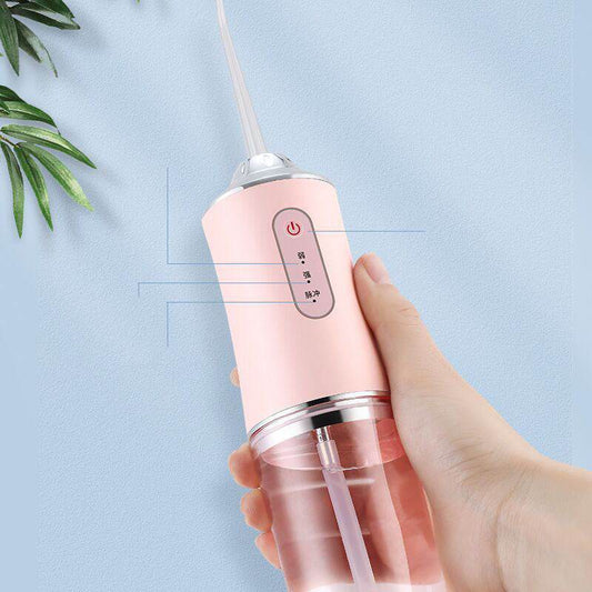 3 Modes Oral Irrigator USB Rechargeable Water Floss Portable Dental Water Flosser Jet 240ml Irrigator Dental Teeth Cleaner - Mubimart