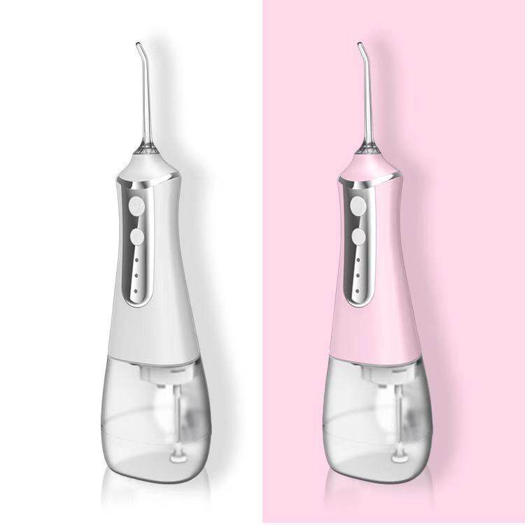 3 Modes Oral Irrigator USB Rechargeable Water Floss Portable Dental Water Flosser Jet 350ml Irrigator Dental Teeth Cleaner 5 Jet - Mubimart