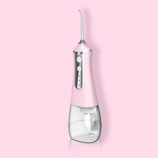 3 Modes Oral Irrigator USB Rechargeable Water Floss Portable Dental Water Flosser Jet 350ml Irrigator Dental Teeth Cleaner 5 Jet - Mubimart