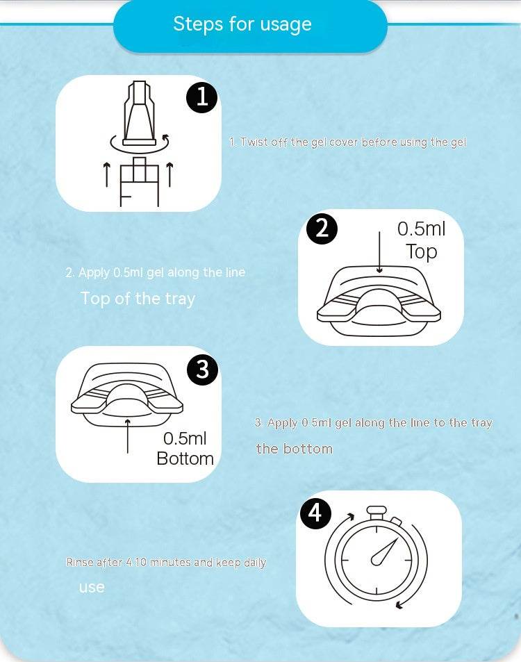 3 Packs Of 3ml Tooth Whitening Gel - Mubimart