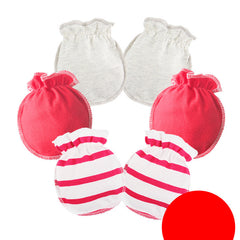 3 Pairs Baby Gloves 0-6 Months Early Baby Anti-grasping Gloves - Mubimart -  