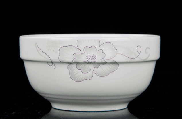 3 Sets Chinese Ceramic Bowl 8 Inch Soup Bowl Cutlery Set Creative Large Soup Bowl Noodle Bowl Set - Mubimart