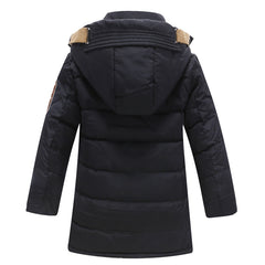 -30 Degree Children's Winter Jackets Duck Down Padded Children Clothing Big Boys Warm Winter Down Coat Thickening Outerwear - Mubimart -  