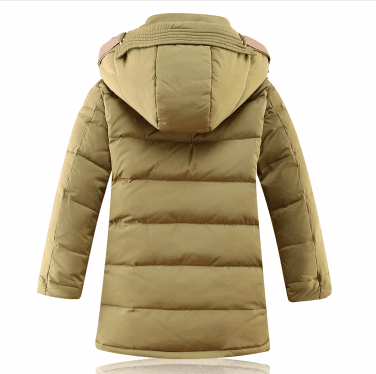 -30 Degree Children's Winter Jackets Duck Down Padded Children Clothing Big Boys Warm Winter Down Coat Thickening Outerwear - Mubimart