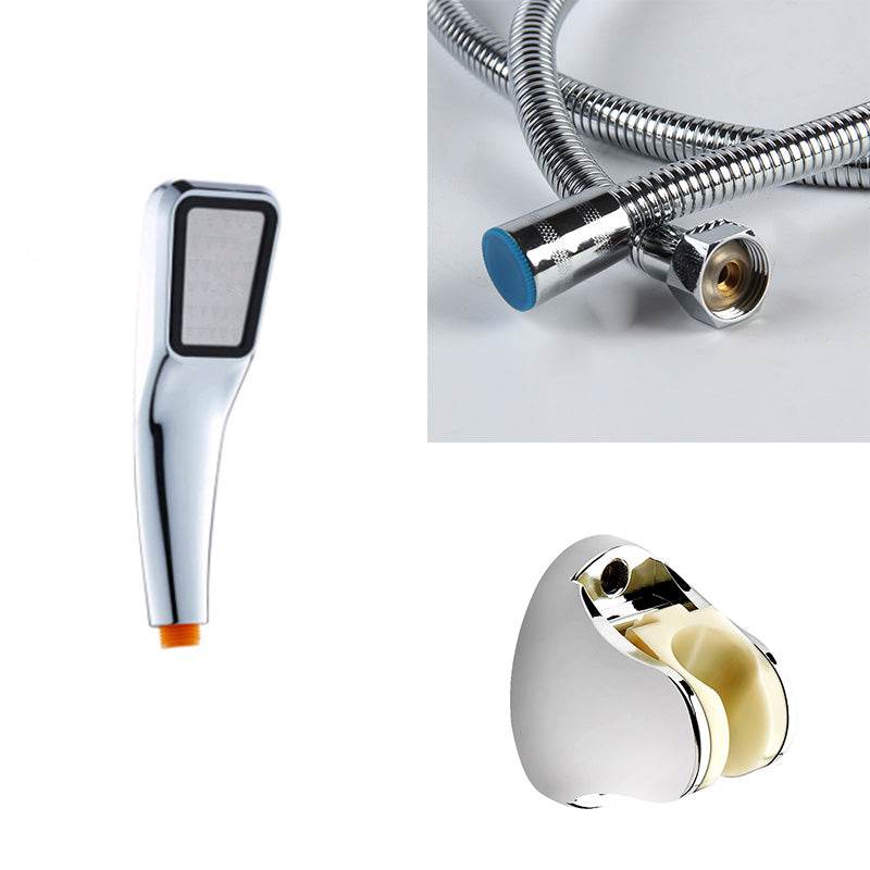 300 Hole Pressurized Shower Head Square Hand Shower - Mubimart