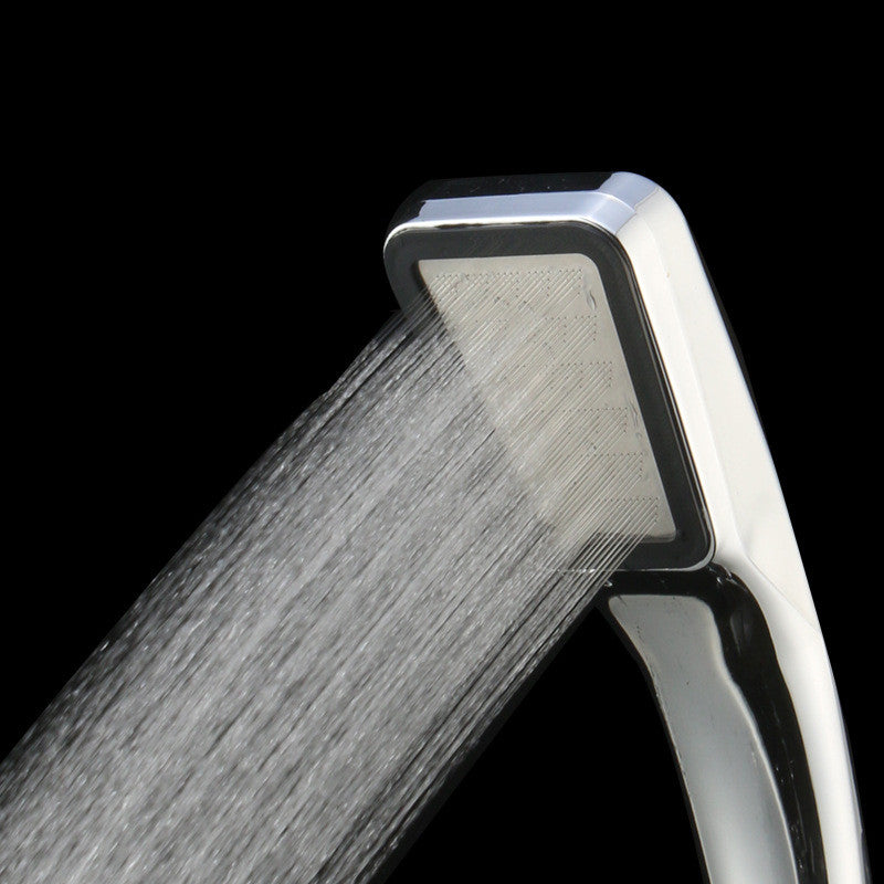 300 Hole Pressurized Square Nozzle Shower Head Household - Mubimart -  