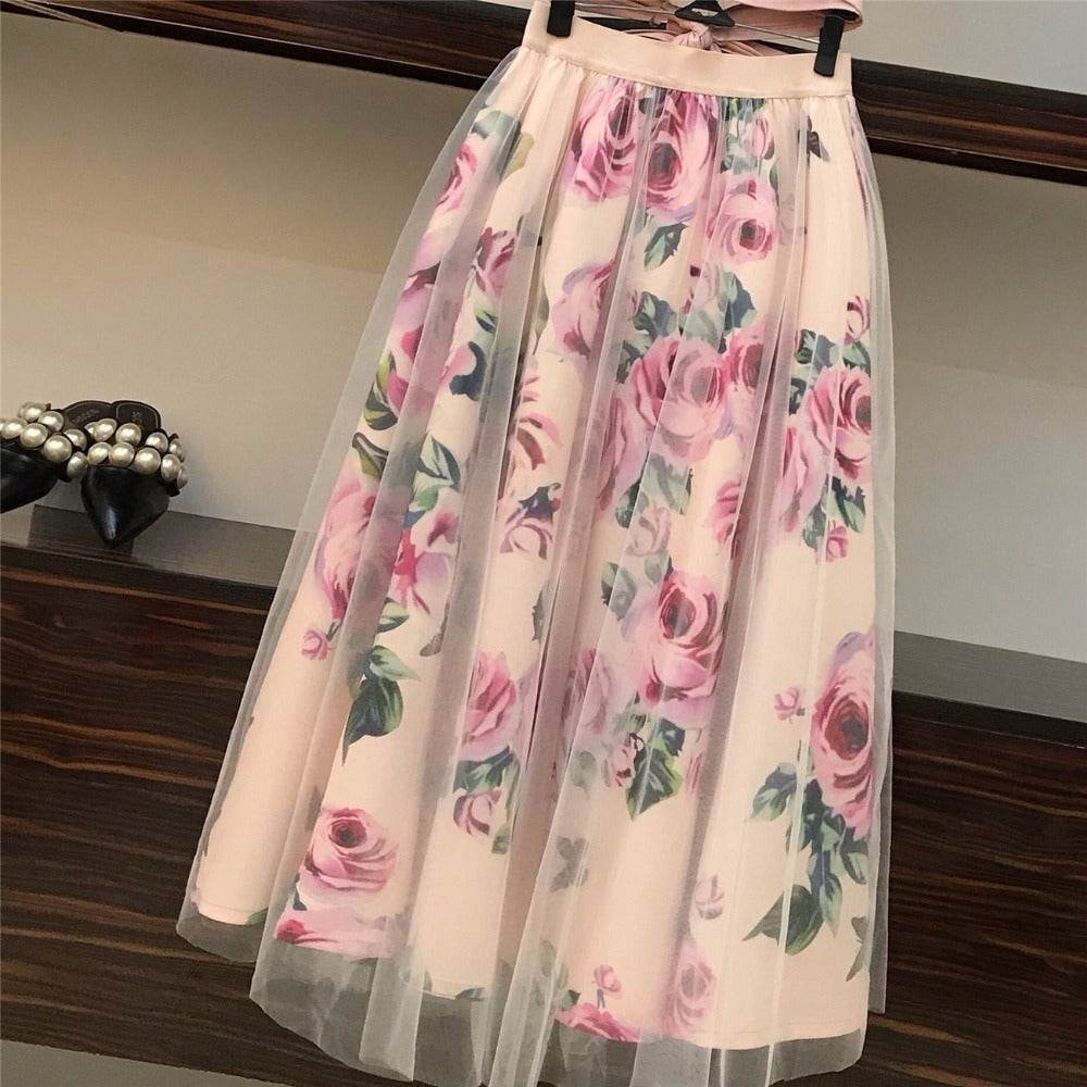 Comelsexy Women Elegant Irregular Bowknot Pink Crop Tops T - Mubimart