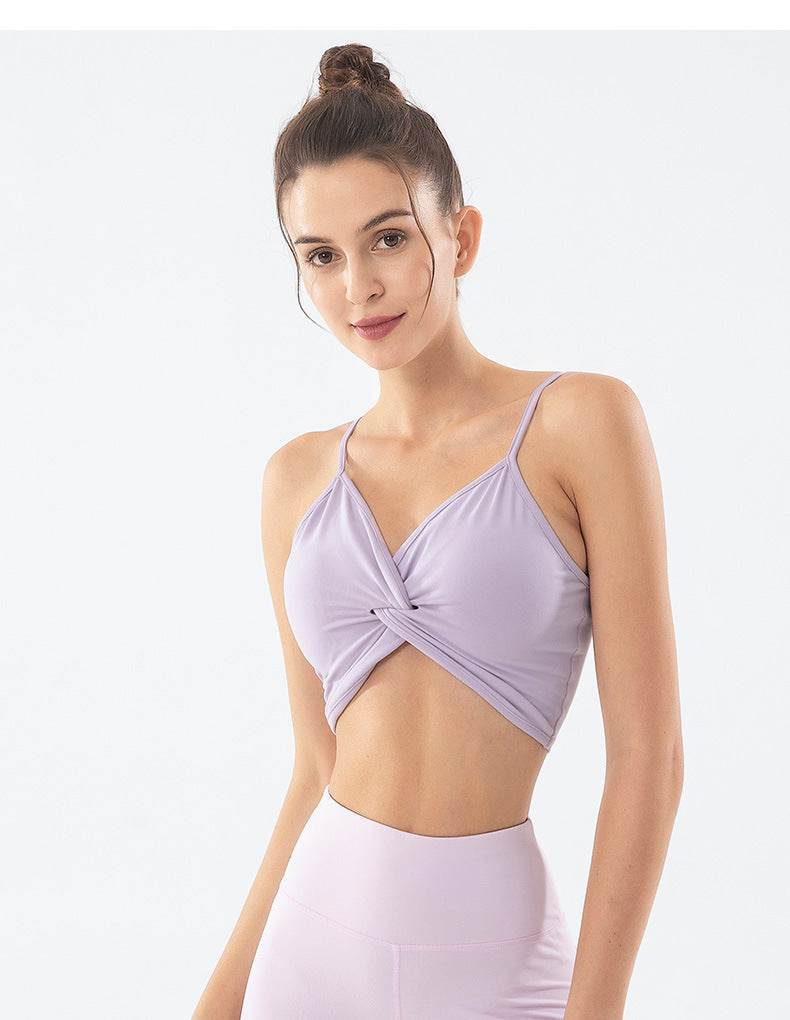 Vest women running fitness yoga clothes - Mubimart
