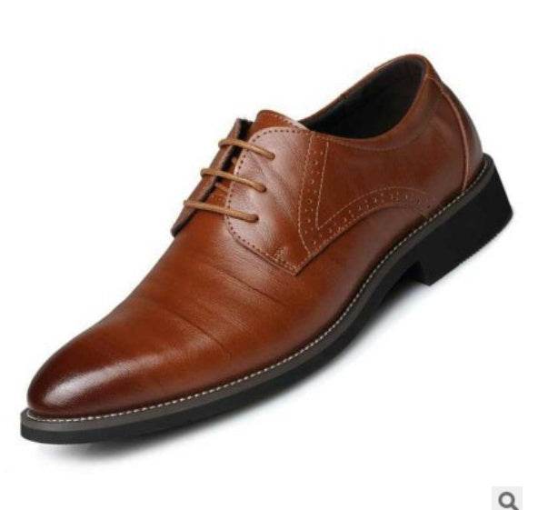 Men Leather Dress Shoes - Mubimart