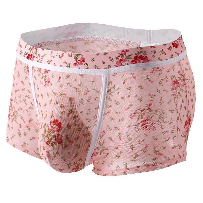 Transfer Printing Pants Breathable Boxers Underwear - Mubimart