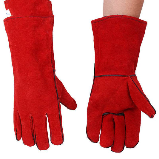 Welding Gloves Cowhide Gloves - Mubimart