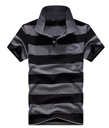 Stripe Men Polo Shirt