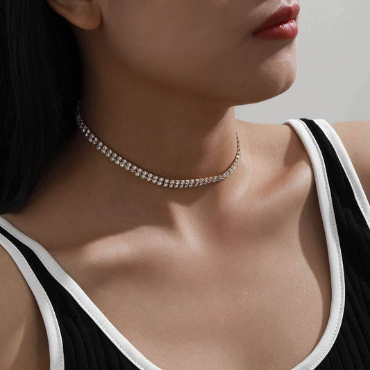 Jewelry Temperament Fashion Claw Chain Diamond Necklace Necklace Women - Mubimart