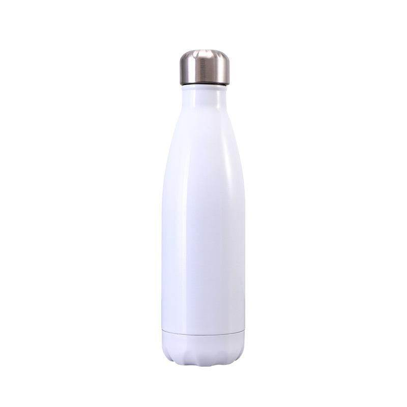 Coke Bottle Stainless Steel Vacuum Flask Bowling Cup Sports Bottle - Mubimart