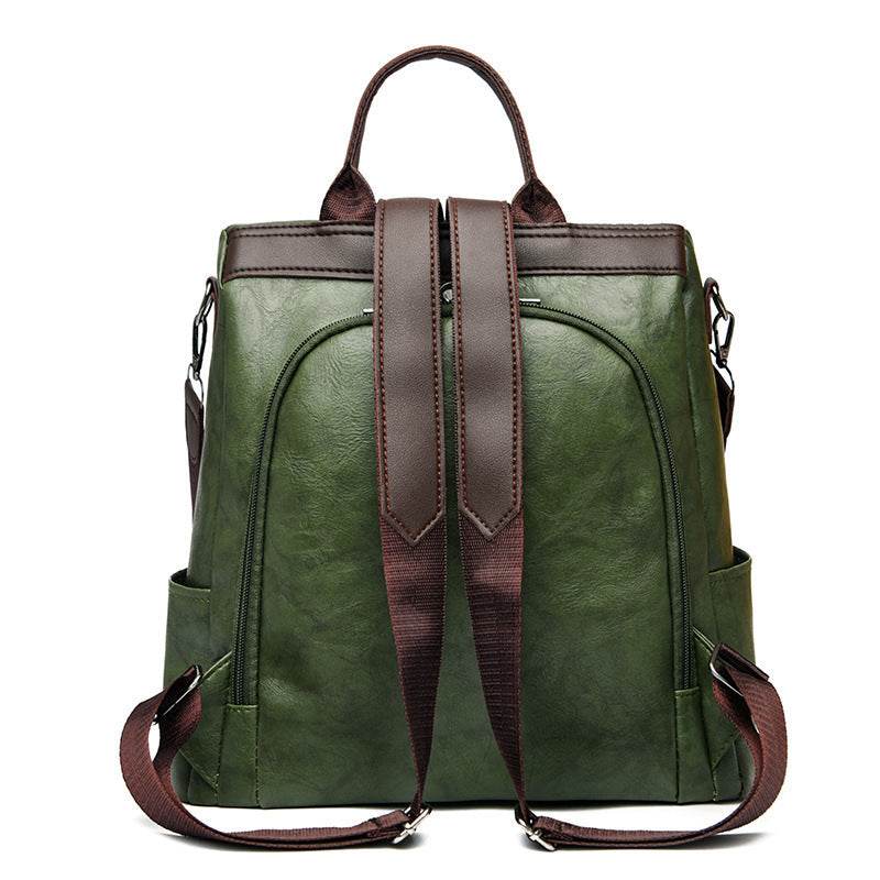 Casual backpack large capacity anti-theft backpack women - Mubimart