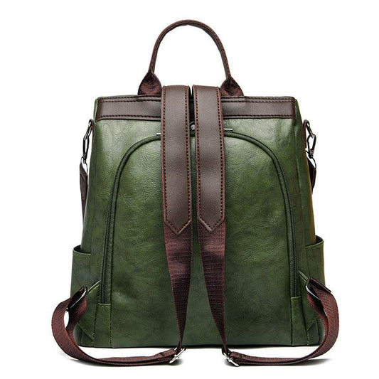 Casual backpack large capacity anti-theft backpack women - Mubimart