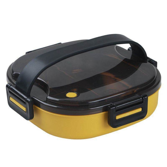 304 Lunch Box Portable Large-capacity Portable Lunch Box - Mubimart