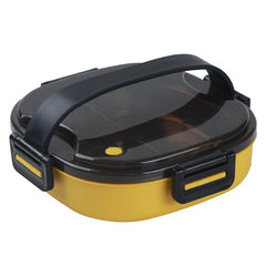 304 Lunch Box Portable Large-capacity Portable Lunch Box - Mubimart -  