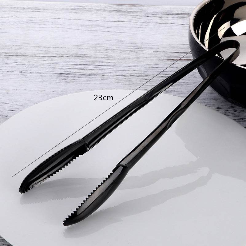 304 Stainless Steel Ice Tongs Commercial Ice Tongs Creative Non-slip - Mubimart