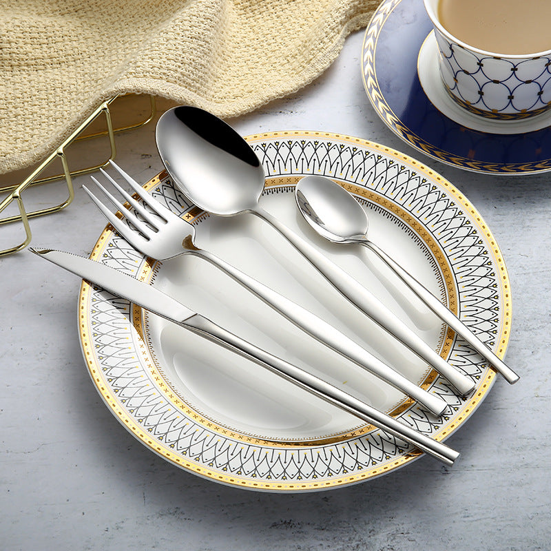 304 stainless steel cutlery cutlery western food set - Mubimart -  