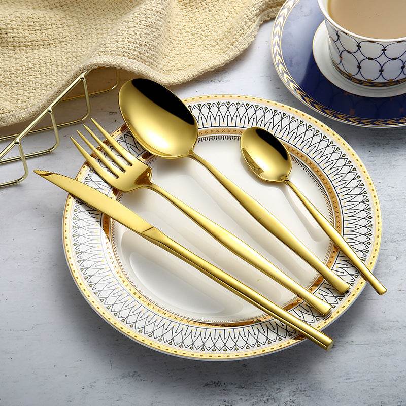 304 stainless steel cutlery cutlery western food set - Mubimart