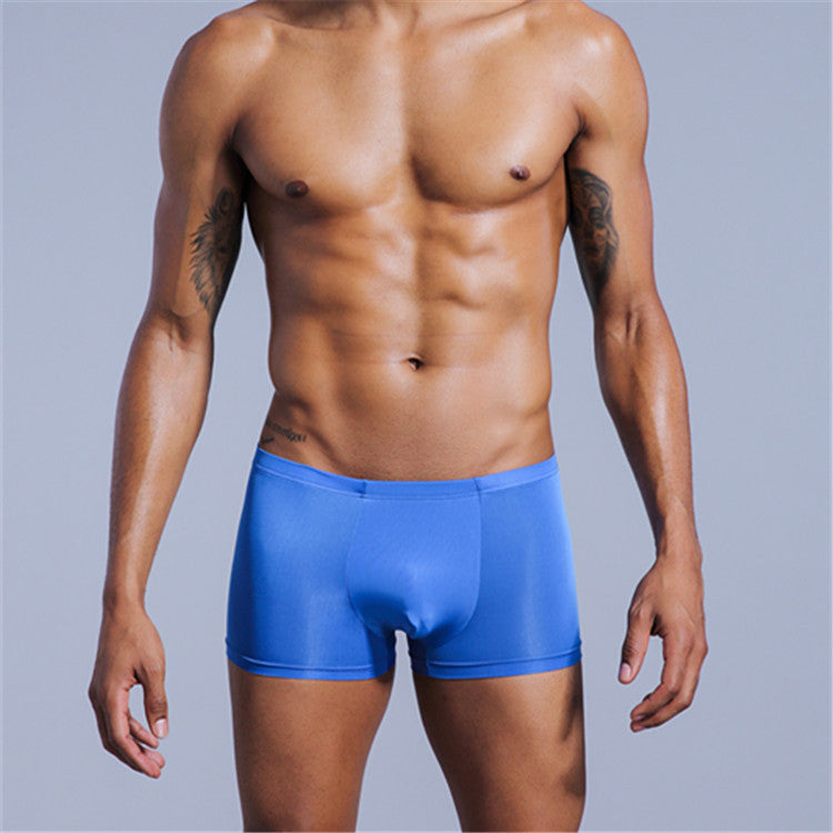 Men's Underwear Nylon Ice Silk Comfort Boxers