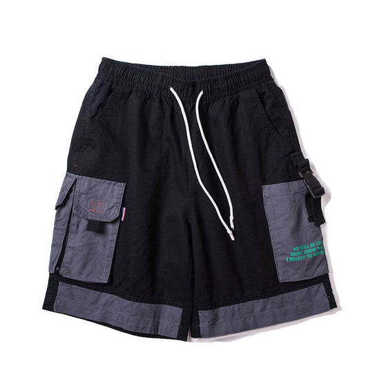 Multi-pocket cargo shorts - Mubimart