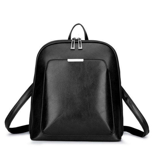 Backpack women fashion pu backpack - Mubimart