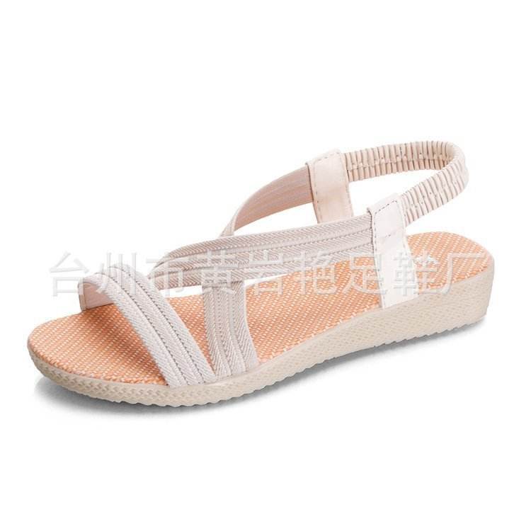 Sandals women flat bottom toe sandals and slippers - Mubimart