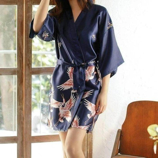 Women's summer print nightgown - Mubimart