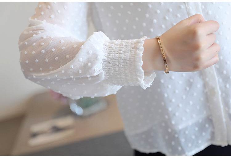 Fashion Woman Blouses Spring Long Sleeve Women Shirts - Mubimart