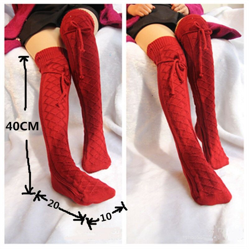 Autumn and winter stockings over the knee high socks - Mubimart -  