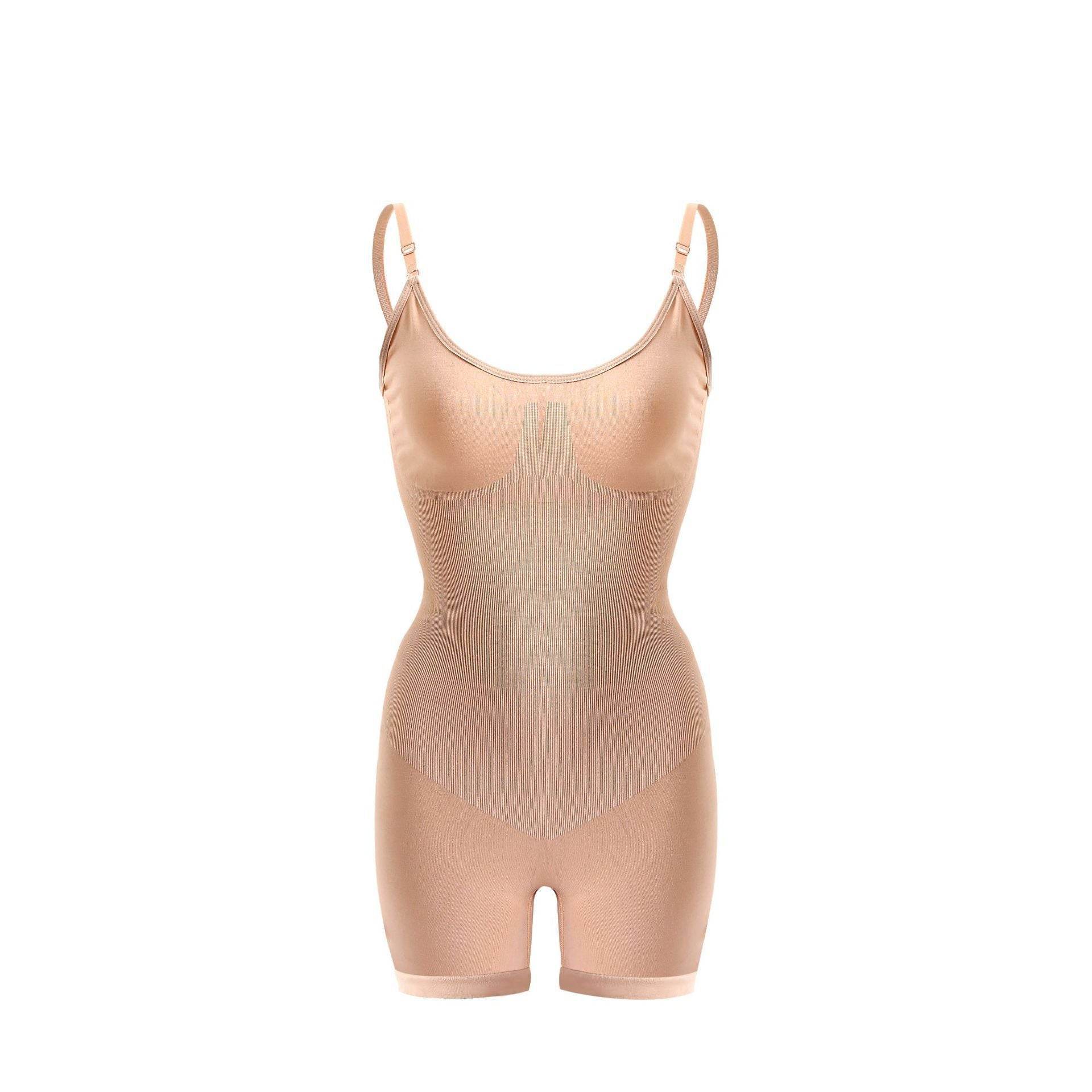 Chest Holding And Gathering, Postpartum Corset And Hip Lifting One-piece Dress, Female - Mubimart