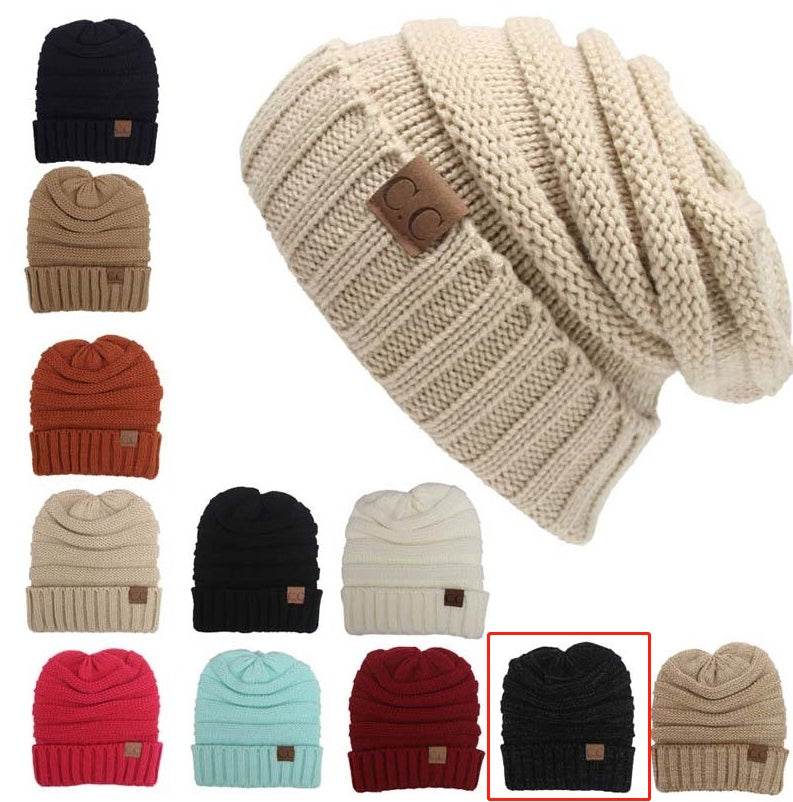 CC Beanies Winter Hats - Mubimart