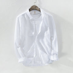 Linen shirt men's business