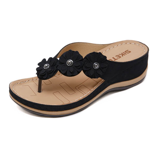 Ladies wedge sandals - Mubimart