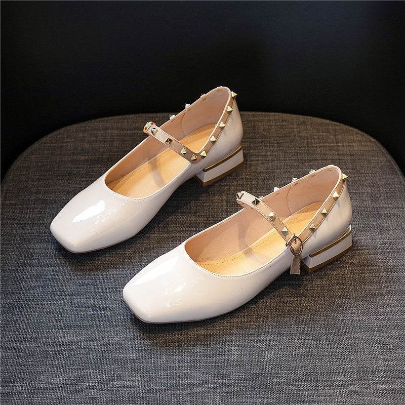 Mary Jane pumps women's flats - Mubimart