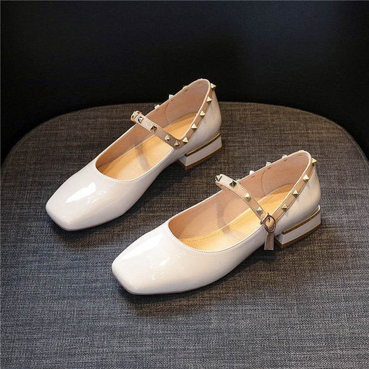 Mary Jane pumps women's flats - Mubimart