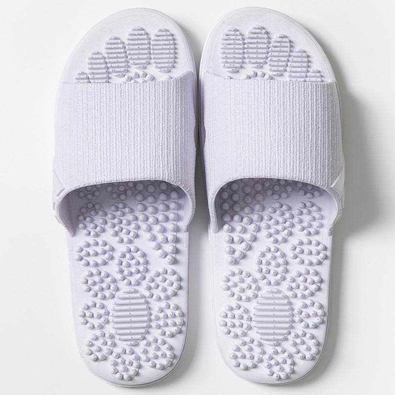 Reflexology Foot Massage Slippers Bath Slippers Tension Relief Acupuncture Feet Massager Household Slipper Foot Health Care - Mubimart