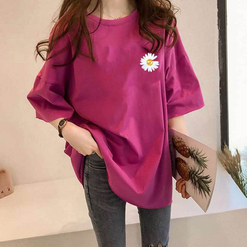 Women's plus size short sleeve t-shirt - Mubimart