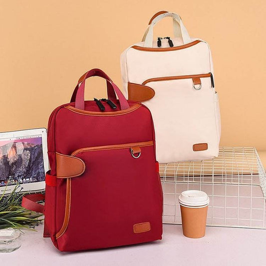 Oxford Fabric Fashion Simple Backpack Women - Mubimart