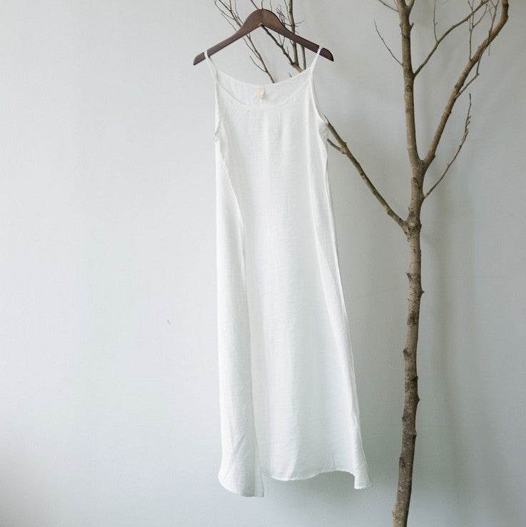 Women's Bottoming Camisole Loose Dress - Mubimart