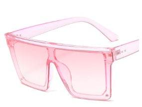 Oversized Square Unisex Fashion Sunglasses - Mubimart