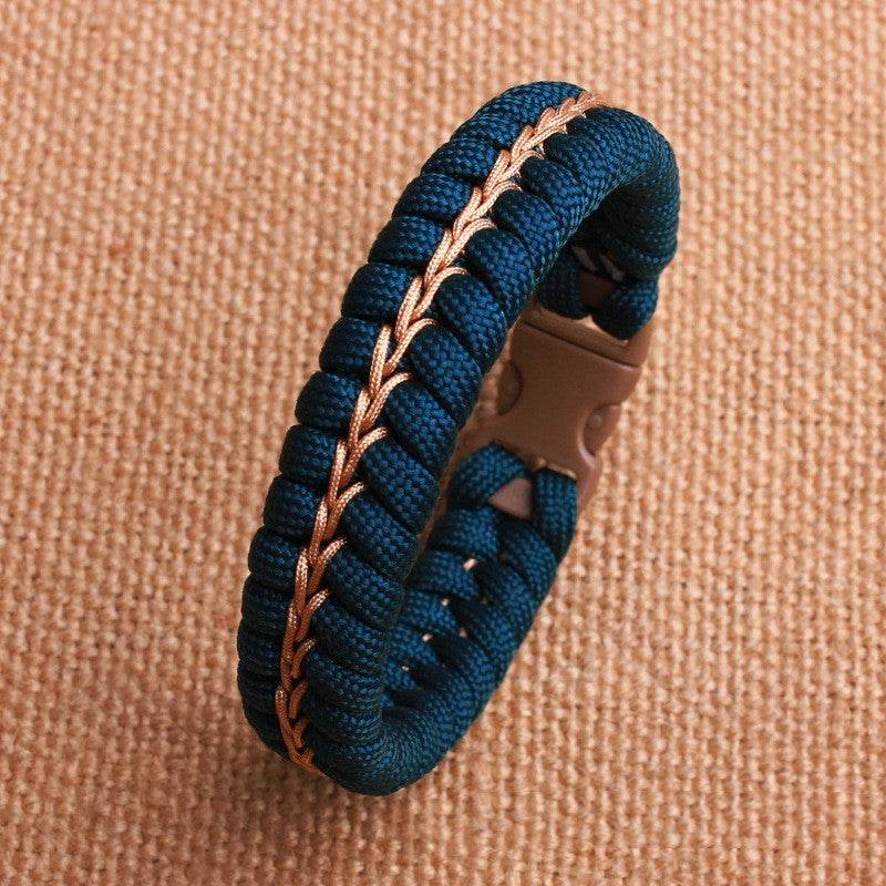 Handwoven Outdoor Sports Bracelet For Men - Mubimart