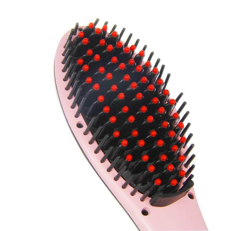 Paddle Brush Hair Straightener - Mubimart