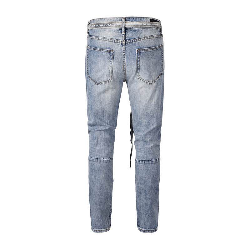 Ribbon jeans - Mubimart