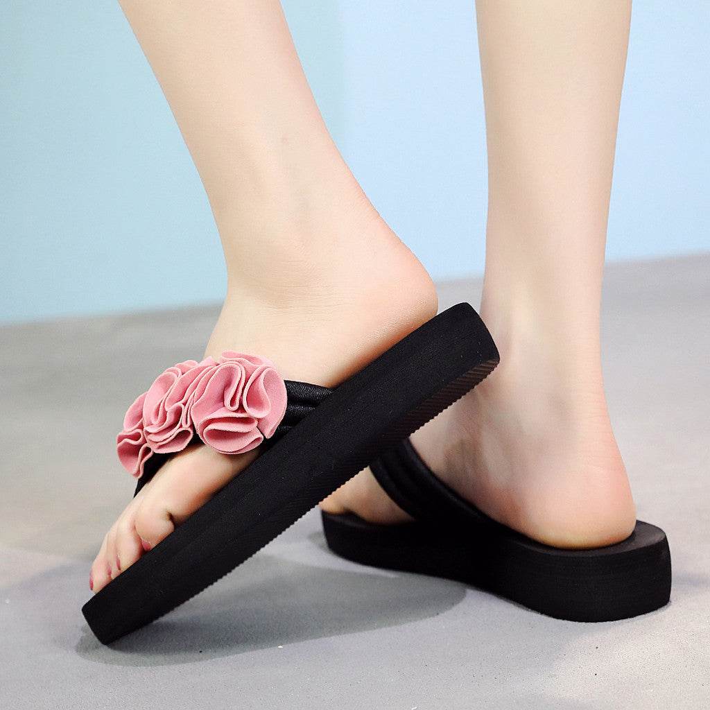 Flower flip-flops - Mubimart